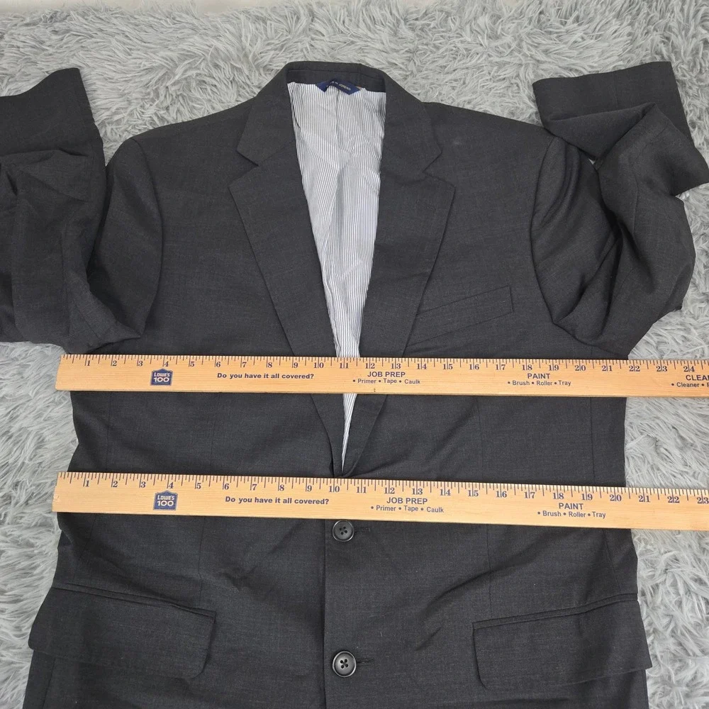 Brooks Brothers Blazer Men 42R Charcoal Grey Explorer Madison Fit Excellent Wool
